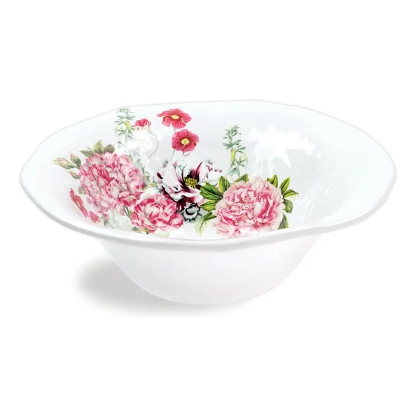 Eine Salatschüssel Garden Melody von Michel Design Works aus Melamin.
