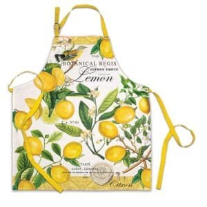 Eine Küchenschürze Lemon Basil 70x80cm von Michel Design Works.