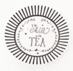 Ein Snackteller Tea von Dutch Rose Amsterdam 12cm.