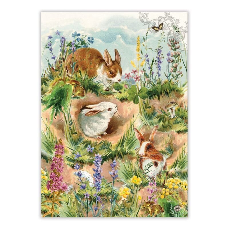 Ein Geschirrtuch Bunny Hollow 51x71cm von Michel Design Works.