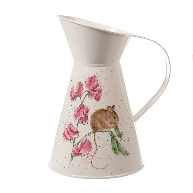 Ein Blumen Krug The Pea Thief von Wrendale.