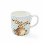 Eine Kaffeetasse Hase von Wrendale aus Porzellan 390ml.