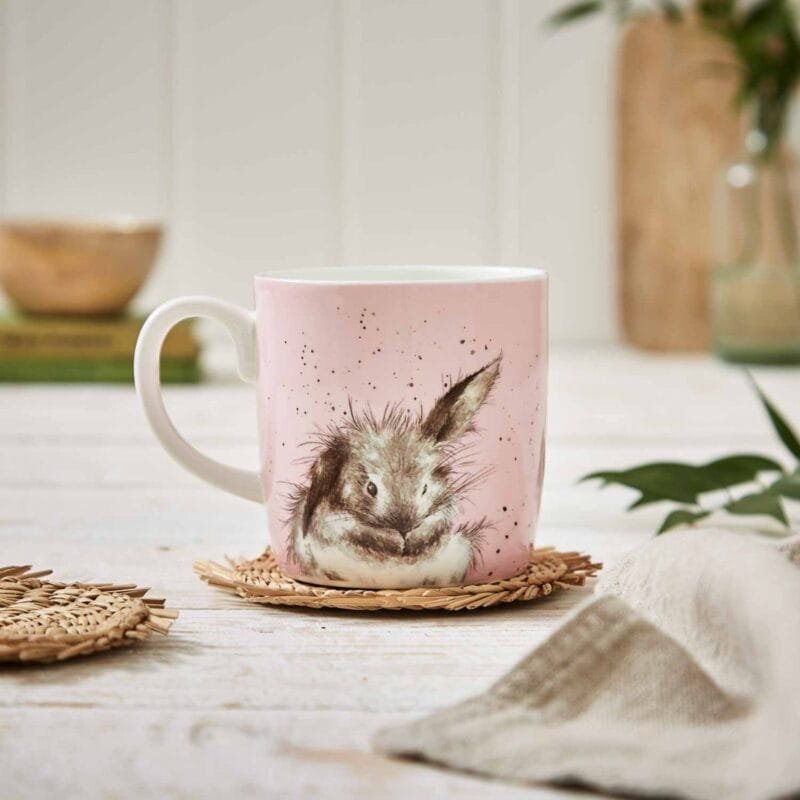 Eine Kaffeetasse Bathtime Badezeit von Wrendale aus Porzellan 390ml.