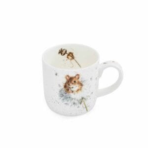 Eine Kaffeetasse Maus Country Mice von Wrendale aus Porzellan 300ml.