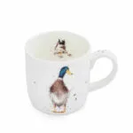 Eine Kaffeetasse Guard Duck von Wrendale aus Porzellan 300ml.