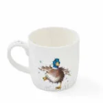 Eine Kaffeetasse Guard Duck von Wrendale aus Porzellan 300ml.