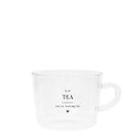 Ein 2er Set Tee Gläser Herzen & Its Tea von Bastion Collections.
