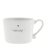Eine Kaffeetasse You Are Amazing von Bastion Collections aus Keramik 300ml.
