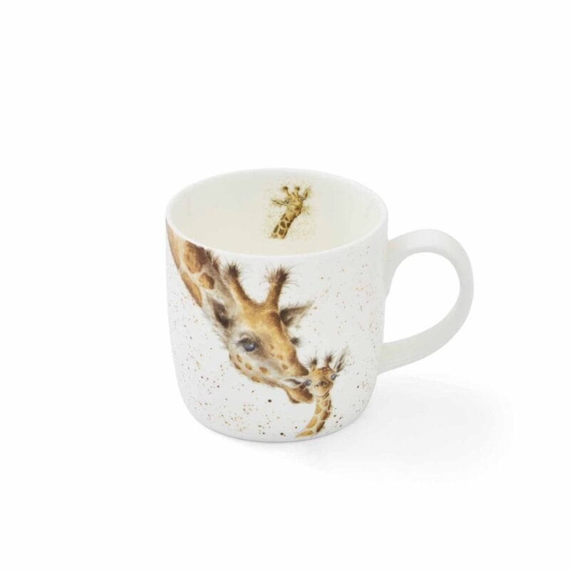 Eine Kaffeetasse First Kiss von Wrendale aus Porzellan 300ml.