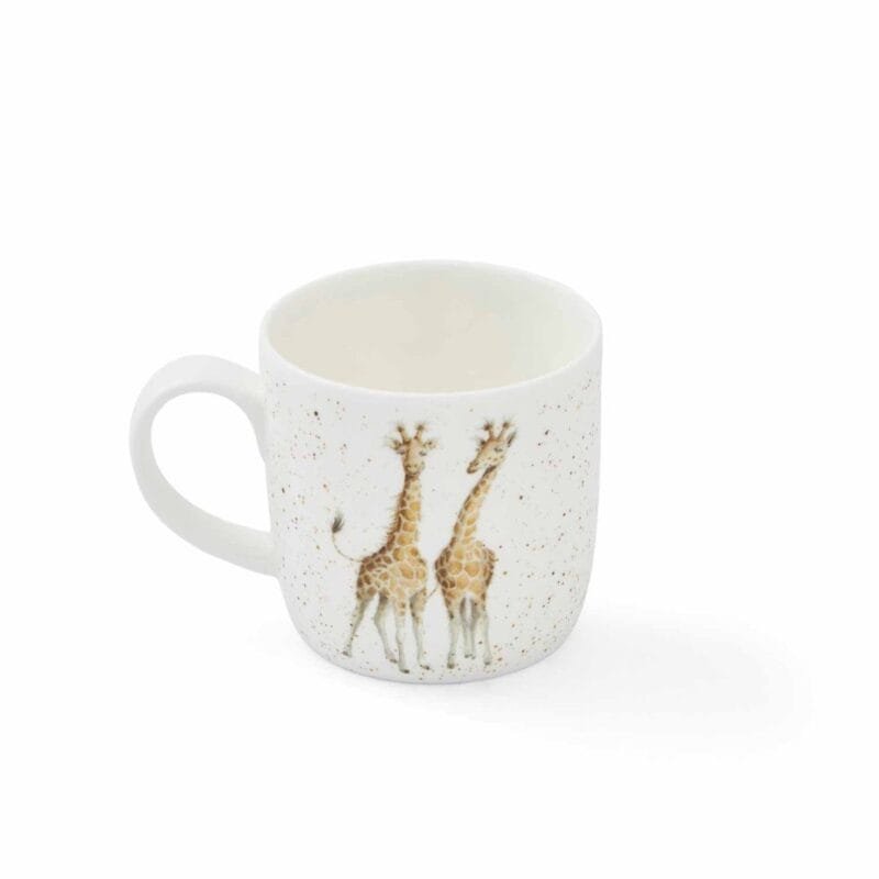 Eine Kaffeetasse First Kiss von Wrendale aus Porzellan 300ml.