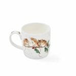 Eine Kaffeetasse Winter Maus von Wrendale aus Porzellan 300ml.