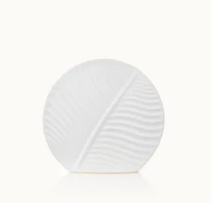 by Vivi Vase Leaf weiß