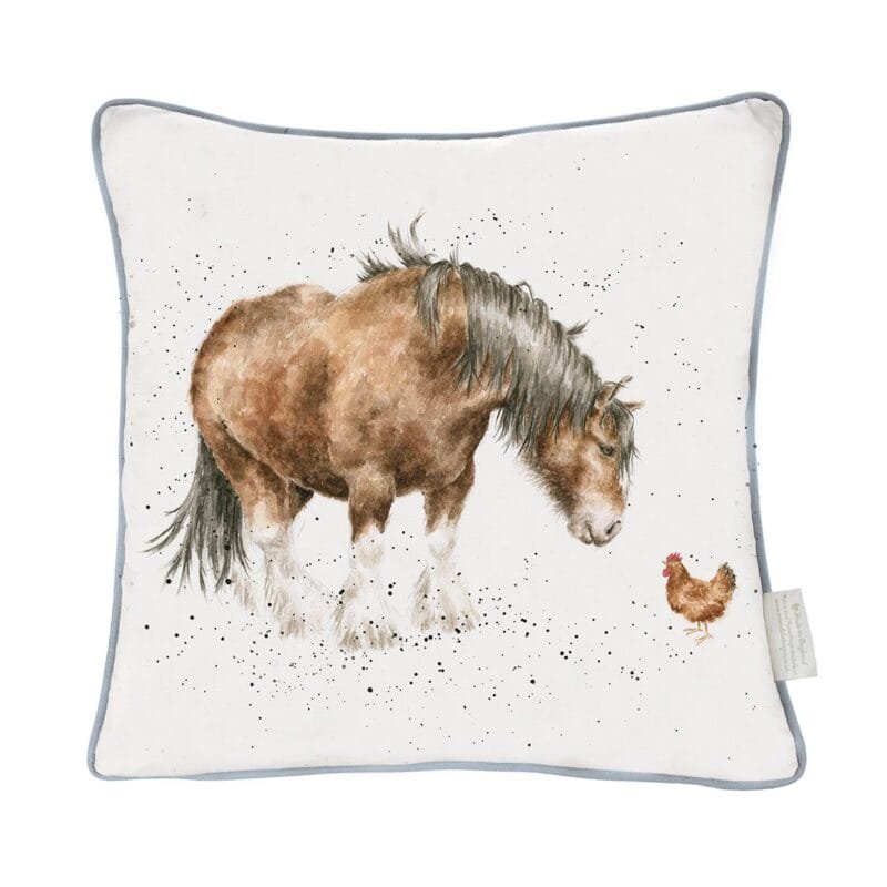 Ein Kissen Spirit Horse von Wrendale mit Federfüllung 40x40cm.