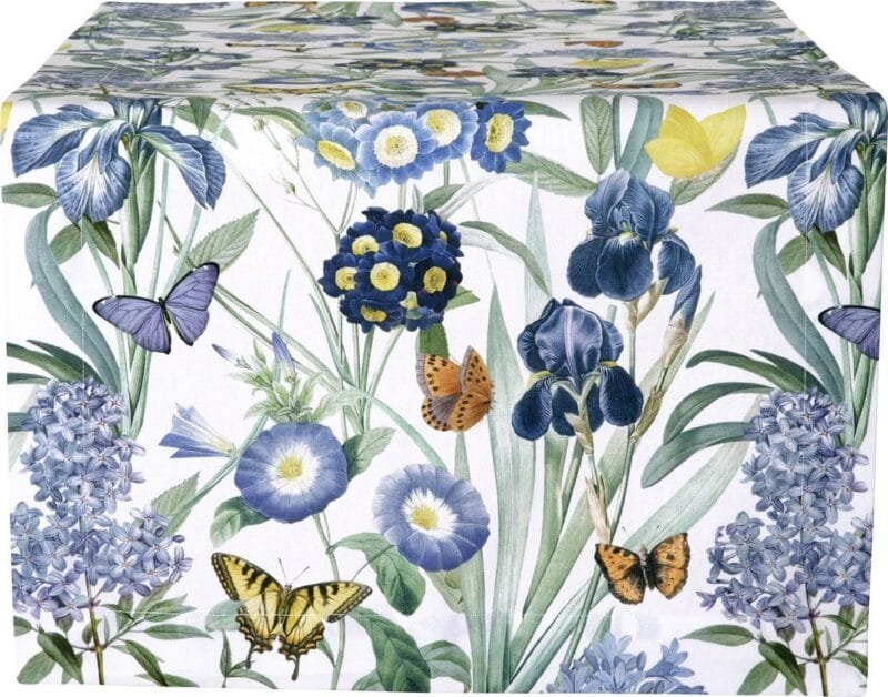 IHR Tischläufer Blue Velvet 45x150cm