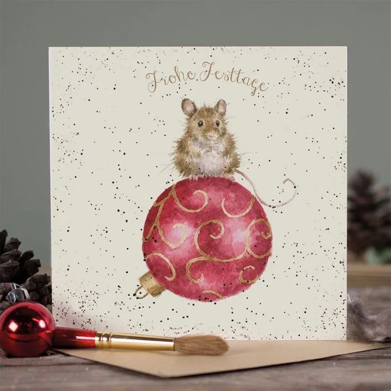 Weihnachtskarte Christmouse