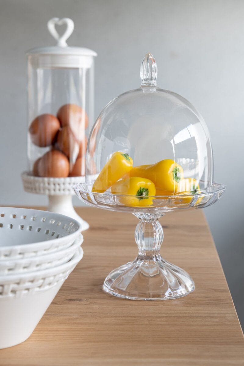 Glocke Klassisch Glas Transparent Large 16x16x24.5cm