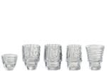 Becher Fisch Glas Transparent 11x9x36cm