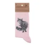 Wrendale Socken Katze Glamour Puss