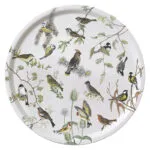 Koustrup Tablett rund 38cm Garden Birds
