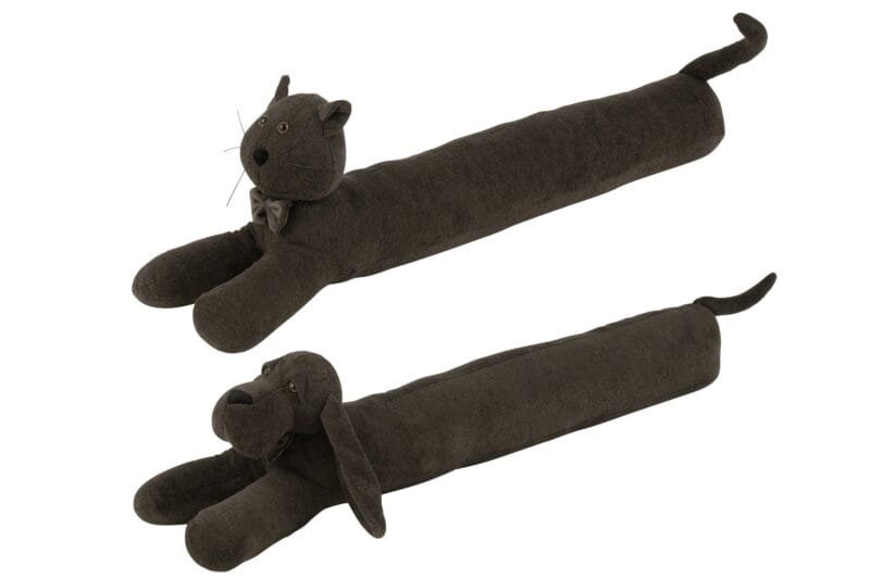 5331-ZUGLUFTSTOPPER-Hund-und-Katze-sortiert-84x12x23cm-B74212.jpg Zugluftstopper Hund und Katze in Dunkelbraun.