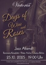 Jazz Konzert Days of wine and roses Cafe Victoria Coburg