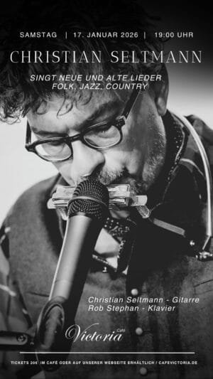 Christian Seltmann Konzertplakat, Folk, Jazz, Country, 2026.